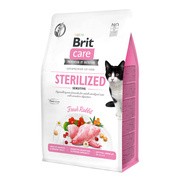 Brit Care Cat Grain-Free Sterilized Sensitive, karma sucha dla kotów sterylizowanych o wrażliwym przewodzie pokarmowym, królik, 400 g https://azcdn.doz.pl/image/d/product/82186f70-scale-180x180.png