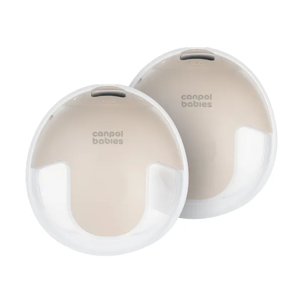 Молокоотсос двойной чашевидный Canpol Babies SmartSense 20-116, hands-free, 4 режима — фото 4