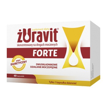 Żuravit Forte, kapsułki twarde, 60 szt.