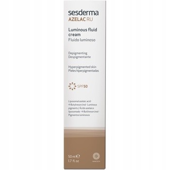 Sesderma Azelac RU, emulsja rozświetlająca, SPF 50, 50 ml