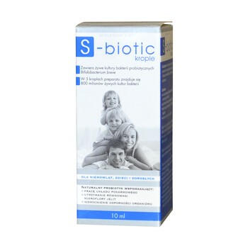 S-biotic, krople, 10 ml