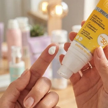 Bielenda Professional SupremeLab, odżywczy krem ochronny z Ceramidami SPF 50, 40 ml
