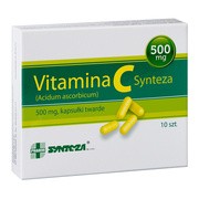 Vitamina C Synteza, 500 mg, kapsułki twarde, 10 szt. https://azcdn.doz.pl/image/d/product/8769bf08-scale-180x180.png