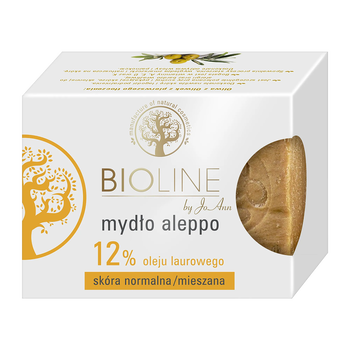 Bioline By JoAnn, mydło Aleppo, 12% oleju laurowego, 200 g
