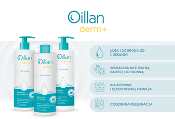 Zestaw 2 x Oillan Derm+, balsam do ciała, 400 ml