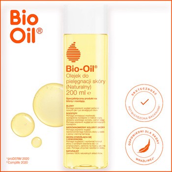 Bio-Oil, specjalistyczny olejek do pielęgnacji skóry, na blizny i rozstępy, 200 ml