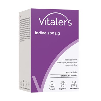Vitalers Jod 200 mcg, tabletki, 120 szt.