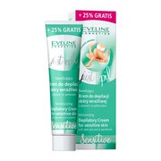 alt Eveline Cosmetics Just Epil Sensitive, nawilżający krem do depilacji skóry wrażliwej, 125 ml