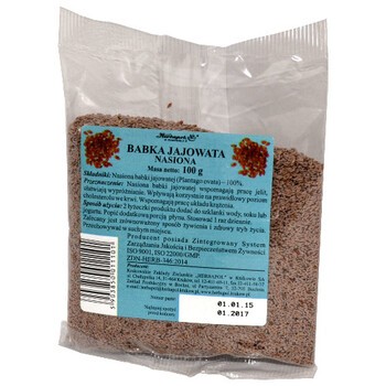 Babka jajowata, nasiona, 100 g