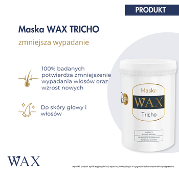 WAX Tricho, maska na wypadanie i porost włosów do skóry głowy, 240 ml