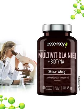 Essensey Multivit Dla Niej + Biotyna, kapsułki, 90 szt.