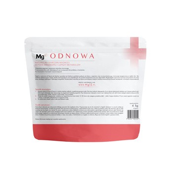 Mg12 Odnowa, sól Epsom, 4 kg