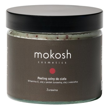 Mokosh, peeling solny do ciała Żurawina, 300g