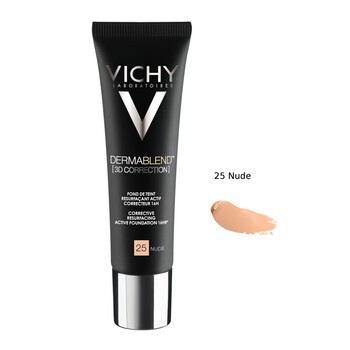 Vichy Dermablend 3D, podkład wyrównujący powierzchnię skóry, 25 Nude, 30 ml