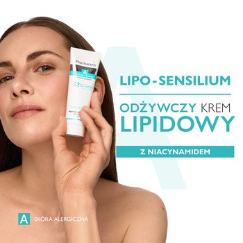 Pharmaceris A Lipo-Sensilium, odżywczy krem lipidowy z niacynamidem do twarzy, 50 ml