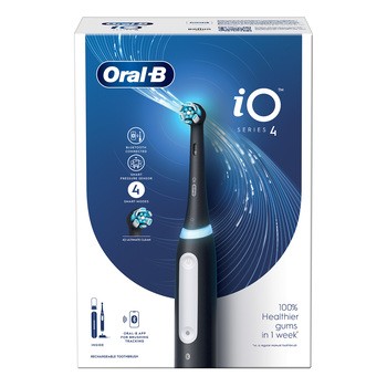 Oral-B, Seria iO 4, black, szczoteczka elektryczna
