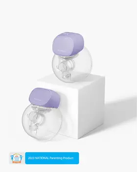 Momcozy S9 Pro, podwójny laktator, kolor fioletowy, 1 szt.