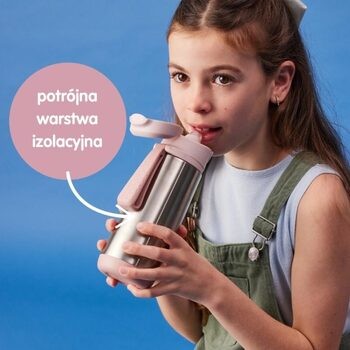 B.box, butelka termiczna sportowa, z ustnikiem, 500 ml, Emerald Forest , 1 szt.