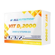 Allnutrition Vit D3 2000, kapsułki, 120 szt.
