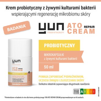 Yun ATO Repair Cream, krem probiotyczny, 50 ml
