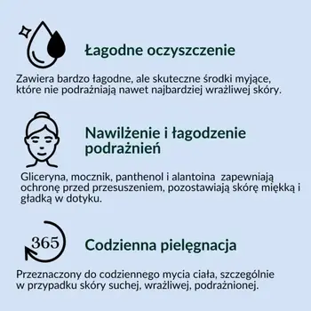 Sylveco, delikatny żel do ciała, 300 ml