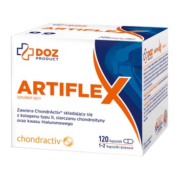 DOZ Product Artiflex, kapsułki twarde, 120 szt.