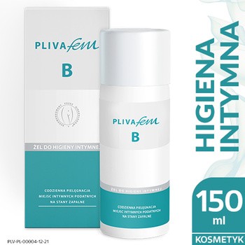 PLIVAfem B, żel do higieny intymnej, 150 ml