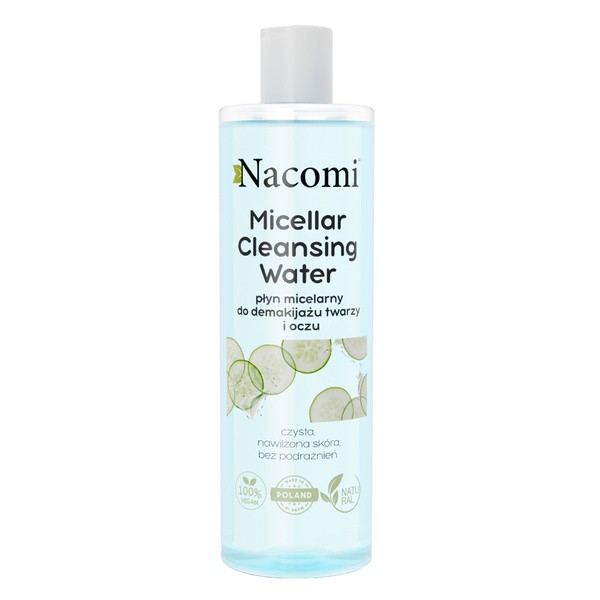 Nacomi Nacomi, Mizellenwasser zum Abschminken, beruhigend, 400 ml — Inhaltsstoffe und Bewertung