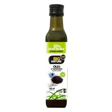 Big Nature Olej z czarnuszki tłoczony na zimno, 250 ml