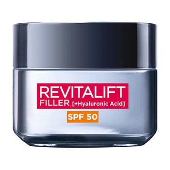 L'Oreal Paris Revitalift Filler, intensywnie wypełniający krem anti-age na dzień, SPF 50, 50 ml