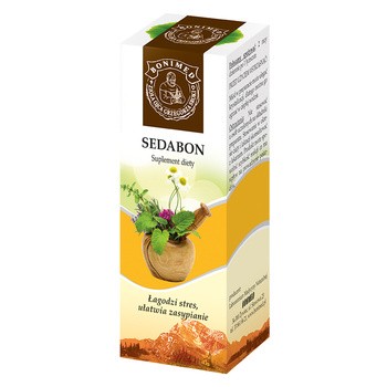 Sedabon, syrop ziołowy, 100 ml (130 g)