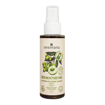 Orientana, ajurwedyjski tonik-wcierka do włosów Amla, 100 ml