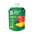 Gerber Organic Deserek Mango, tubka, 4 m+, 80 g