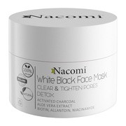 Nacomi, maska biało-czarna, 50 g