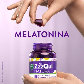 ZzzQuil Natura, żelki, smak owoców leśnych, 60 szt.