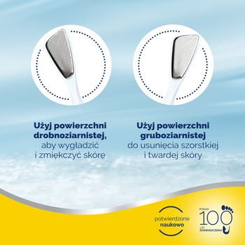 Scholl, tarka dwustronna do usuwania zrogowaceń, 1 szt