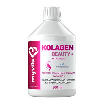 MyVita Kolagen Beauty+, płyn, 500 ml