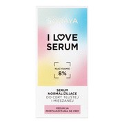 Soraya I Love Serum, serum normalizujące do cery tłustej i mieszanej, 30 ml        