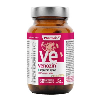 Pharmovit Venozin krążenie żylne, kapsułki, 60 szt.