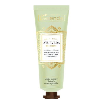 Bielenda, Ayurveda Skin Yoga, Spa Cream, pielęgnacyjny rytuał do rak i paznokci, nawilżająco-relaksujący, 50 ml