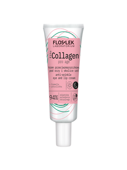 Flos-Lek fitoCollagen pro age, krem przeciwzmarszczkowy pod oczy i okolice ust, 30 ml