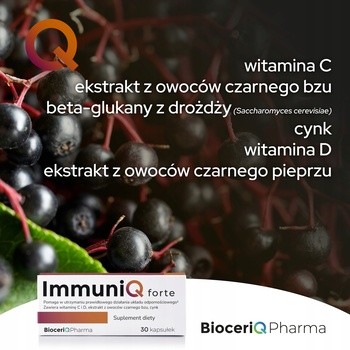 ImmuniQ Forte, kapsułki, 30 szt.