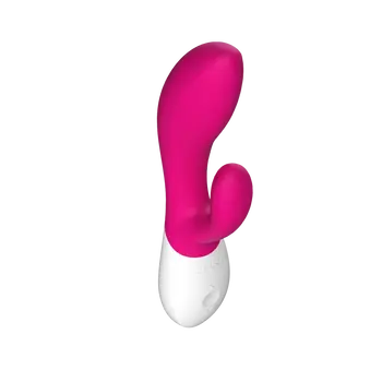 Lelo Ina Wave 2 Cerise, wibrator króliczek, 1 szt.