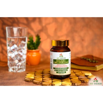 My Herbs Żelazo organiczne, kapsułki, 120 szt.