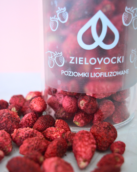 Zielonova Zielovocki, poziomki liofilizowane, 35 g