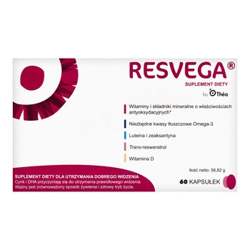 Resvega, kapsułki, 60 szt.