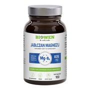 Biowen Jabłczan magnezu z witaminą B6, kapsułki, 100 szt. https://azcdn.doz.pl/image/d/product/8cd73006-scale-180x180.png
