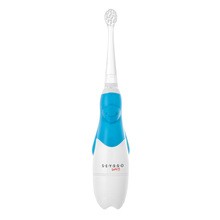 Seysso Kids Baby Penguin Ice Blue, szczoteczka soniczna, 0-3 lat, 1 szt.