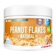 Allnutrition Peanut Flakes Natural, odtłuszczony krem orzechowy w płatkach, 150 g