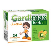 Gardimax Herball Junior, pastylki do ssania, 24 szt.